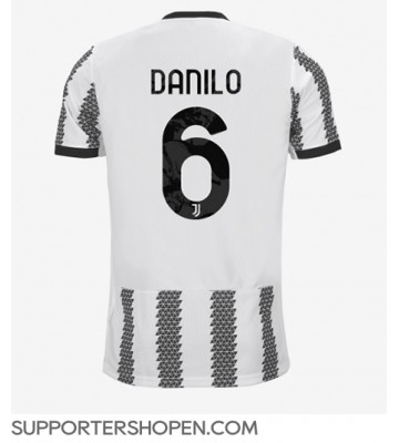 Juventus Danilo #6 Hemma Matchtröja 2022-23 Kortärmad